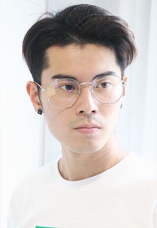 POLYGON METAL GLASSES - GOLD