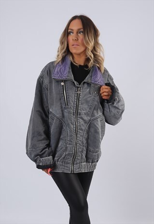 SKI JACKET SNOW SPORTS OVERSIZED WINTER UK 14 - 16 (M4F)