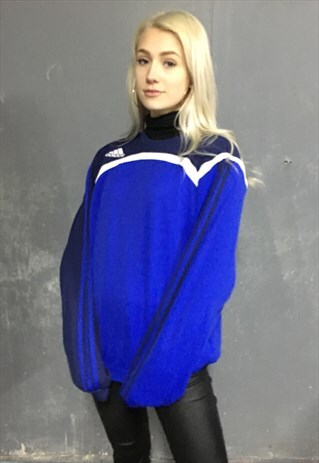 VINTAGE ADIDAS SWEATSHIRT JUMPER SPORTS M 8 10 CREW NECK