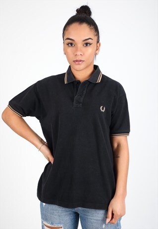 VINTAGE FRED PERRY POLO T-SHIRT T554