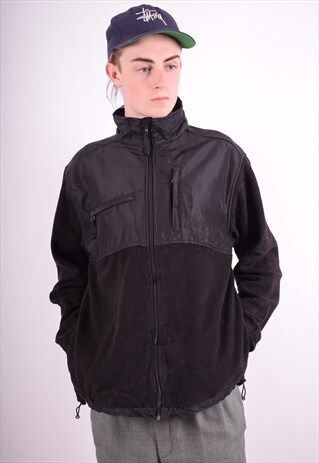 RALPH LAUREN CHAPS MENS VINTAGE FLEECE JACKET LARGE 90'S