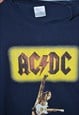 VINTAGE RARE AC/DC STIFF UPPER LIP TOUR 2000 BAND T-SHIRT