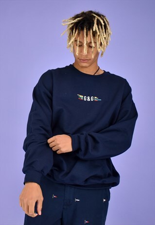 G&G UNISEX NAVY ORIGINAL SOUND SWEAT