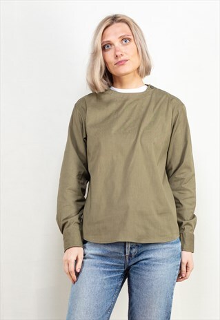 VINTAGE 80S MILITARY SHIRT