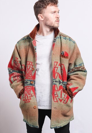 VINTAGE AZTEC INCA JACKET