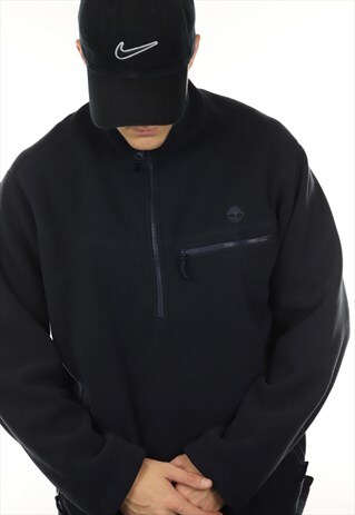 VINTAGE TIMBERLAND 1/2 ZIP FLEECE TOP
