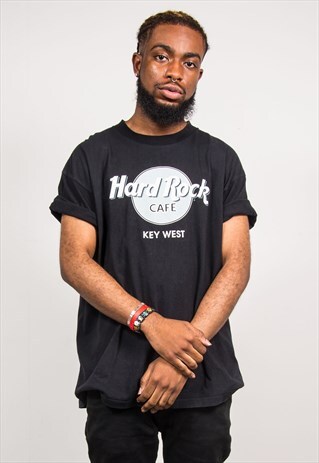 VINTAGE 90'S HARD ROCK CAFE BLACK KEY WEST T-SHIRT