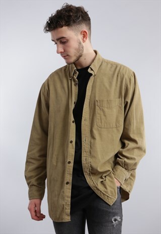 VINTAGE FINE CORD SHIRT Z135