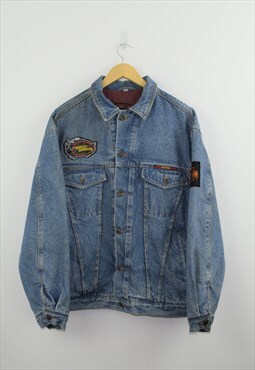 Vintage HARLEY DAVIDSON denim jacket large