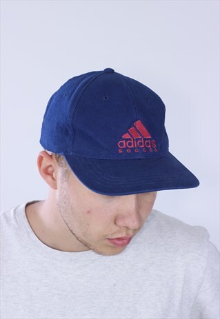 90S VINTAGE MENS ADIDAS SOCCER BIG LOGO CAP