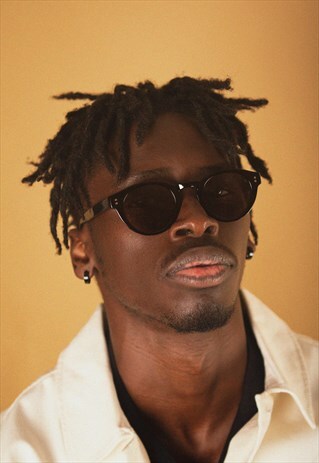 THE MOREAU SUNGLASSES-BLACK