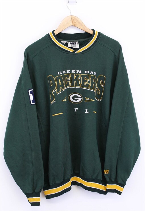 Vintage• NFL Green Bay Packers Y2K Graphic Crew Sweatshirt