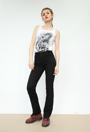 RARE VINTAGE TRUSSARDI SPORT SKINNY TROUSERS