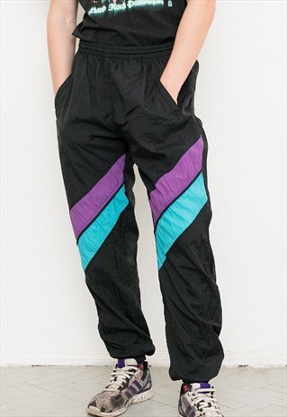 COLOR BLOCK WINDBREAKER PANTS