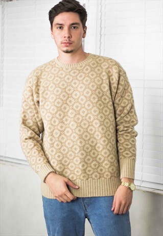 VINTAGE POLO RALPH LAUREN CASHMERE SWEATER JUMPER XL 20.8