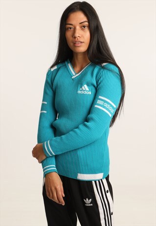 VINTAGE ADIDAS KNITTED SWEATSHIRT