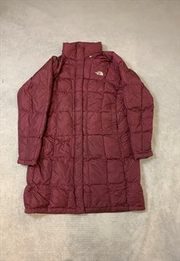 The North Face 600 Puffer Coat with Embroidered Logo