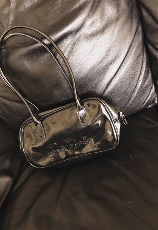 Y2K RETRO BETTY BARCLAY FAUX LEATHER MINI HANDBAG