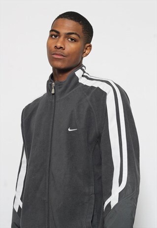 VINTAGE ADIDAS LOGO FLEECE GREY