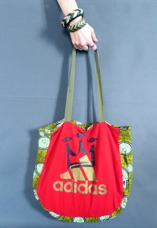 AFRICAN FABRIC BEACH BAG