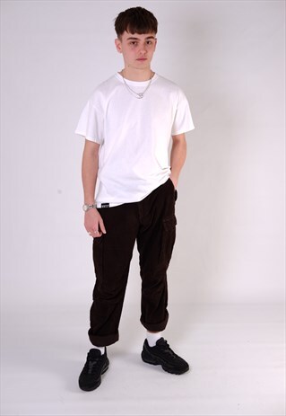 VINTAGE SASCH CORDUROY CARGO PANTS