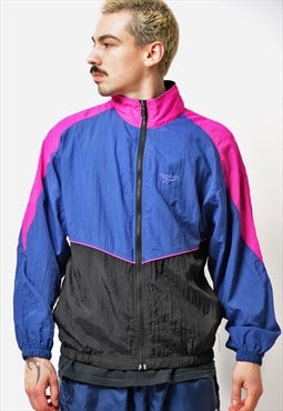 Old School REEBOK windbreaker multi shell jacket 80s rave 