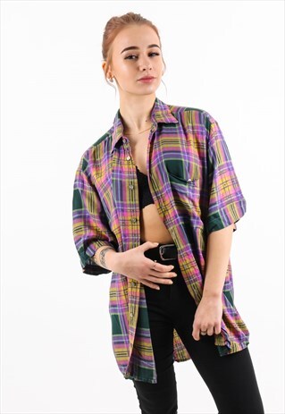 VINTAGE PATTERN SHIRT PSAW477D