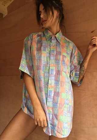 OVERSIZED RETRO 90S 80S VINTAGE UNISEX FESTIVAL SHIRT