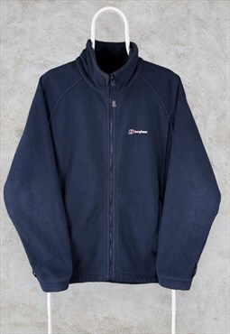 Berghaus Blue Fleece Jacket Windbreaker Men's Medium