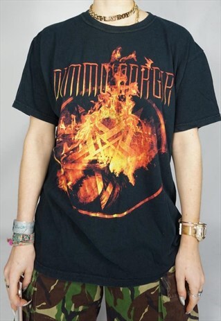 DIMMU BORGIR METAL GOTH BAND GRAPHIC TEE PUNK T-SHIRT