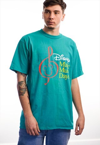 VINTAGE DISNEY LOGO T-SHIRT 90S X 9