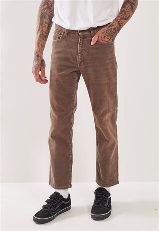 VINTAGE LEVI'S 533 STRAIGHT LEG CORDUROY TROUSERS