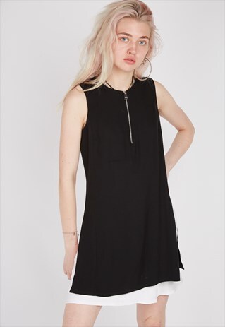 VINTAGE KARL LAGERFIELD BLACK DRESS