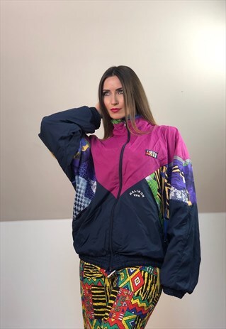 NORWAY 90S RUKKA FRESH WINDBREAKER HOODIE JACKET VINTAGE