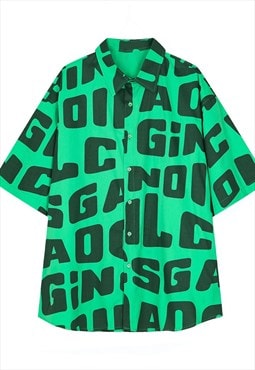 Women's personalized letter print shirt SS2022 VOL.3