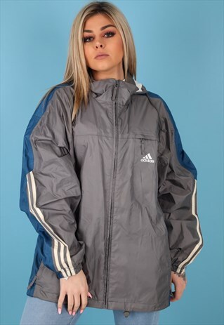 VINTAGE ADIDAS WINDBREAKER JACKET IN MULTI NJ532