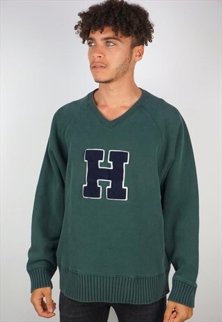 VINTAGE 90'S TOMMY HILFIGER PULLOVER SWEATSHIRT
