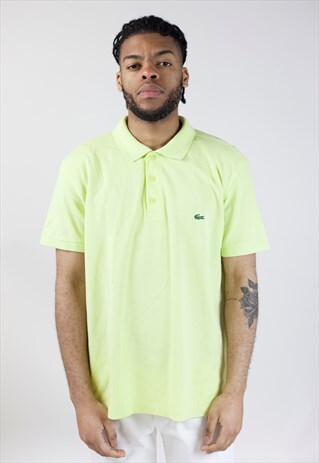 VINTAGE LACOSTE YELLOW POLO SHIRT