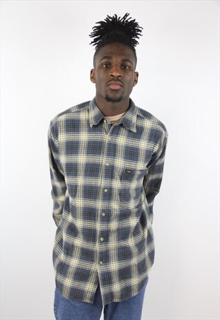 VINTAGE LEE THICK FLANNEL SHIRT