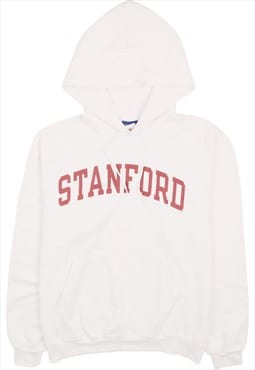 Champion 90's Stanford Pullover Hoodie Large White