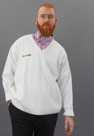 VINTAGE CRICKET JUMPER