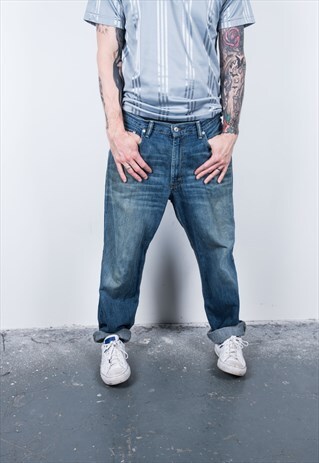 VINTAGE BLUE 550 LEVI'S JEANS