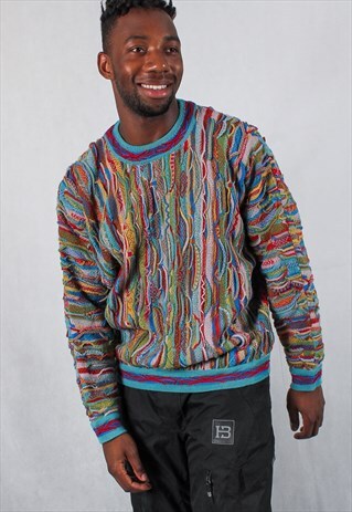90'S COOGI STYLE KNIT JUMPER