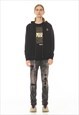 FRENCH FULL ZIP HOODED SWEATSHIRT ROCK N ROLL