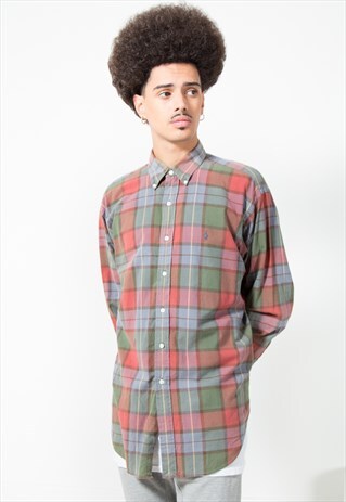VINTAGE 80S POLO RALPH LAUREN SHIRT S4758