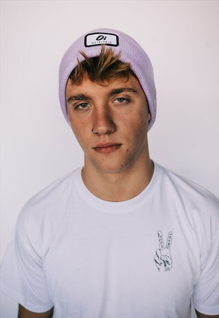 OUTSIDEIN LILAC BEANIE