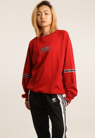 VINTAGE UMBRO EMBROIDERED LOGO SWEATSHIRT