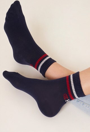 BLUE CHEEKY SOCKS