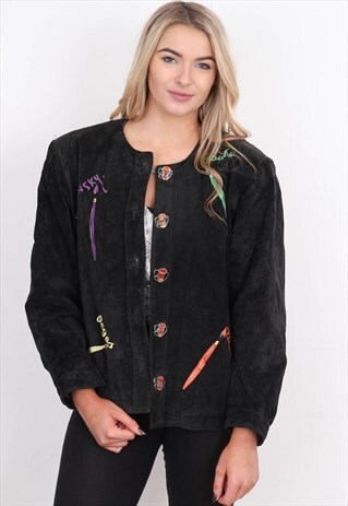 VINTAGE SUEDE PICCOLO JACKET CVFJ011