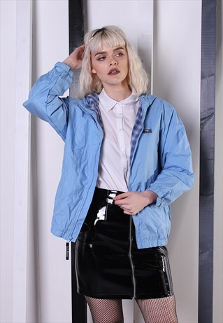 VINTAGE 90S SHELL JACKET/WINDBREAKER. UNISEX SPORTSWEAR.